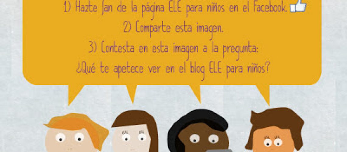 ataque correcto Nota Promoción: Curso de español en línea gratis. – ELE para niños